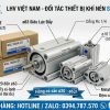 Dải xi lanh khí nén Compact SMC ø20 ø32 ø40 ø50 ø63 phân phối bởi LHV VIỆT NAM