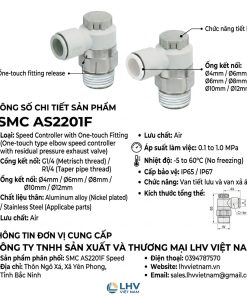 Van tiết lưu SMC AS2201F chính hãng.